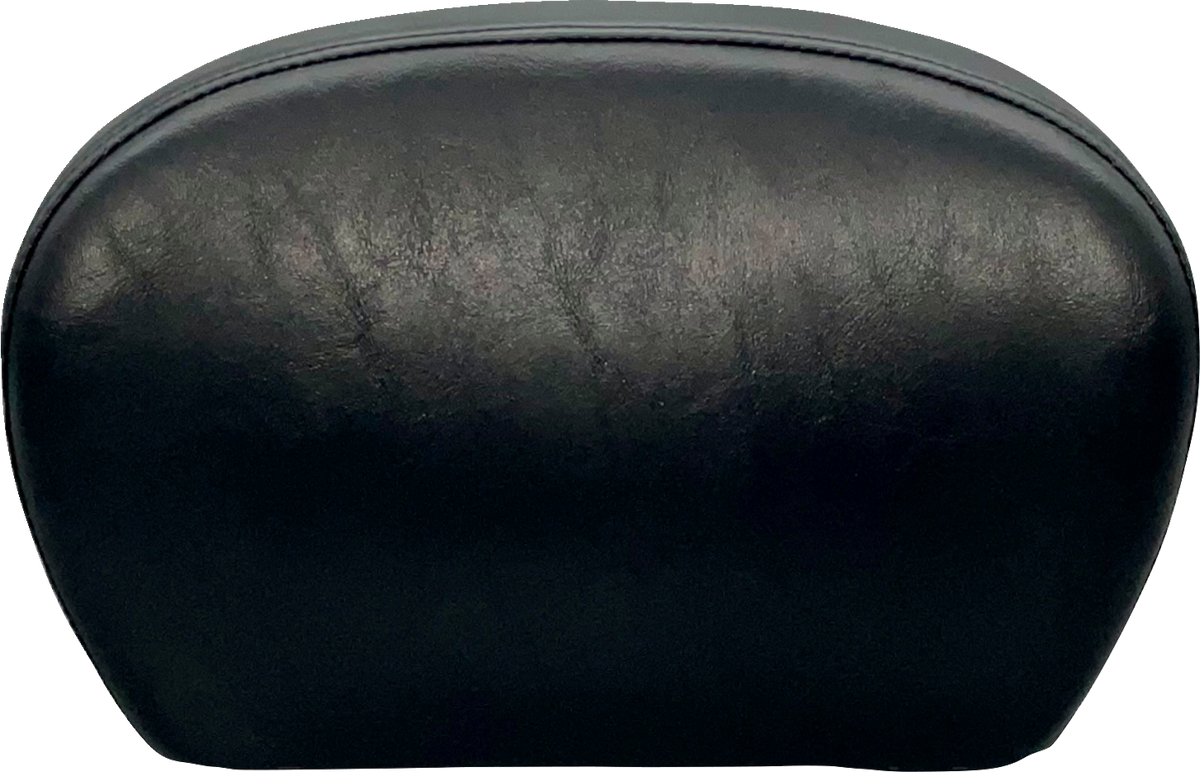 Sissy Bar Pad - Large - Smooth - Shiny Black