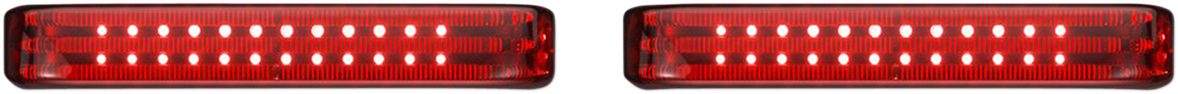 Saddlebag Lights - BCM - Black/Red