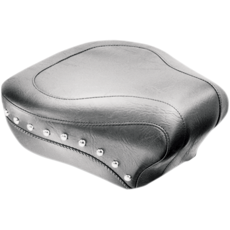 Wide Rear Seat - Studded - Black - FLST '00-'15
