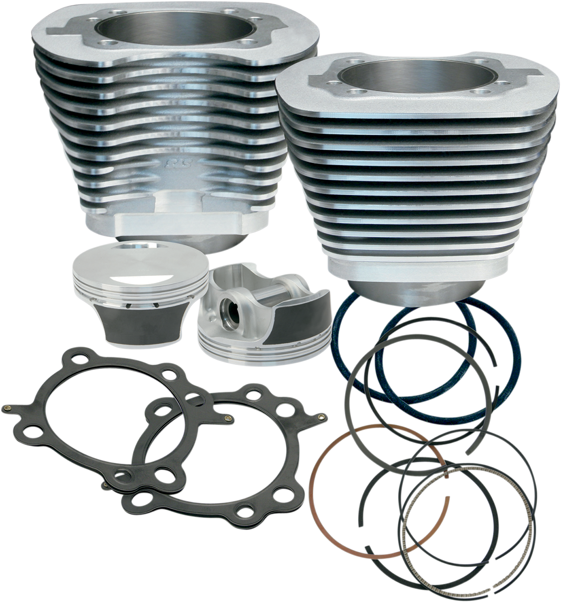 97" Big Bore Cylinder Kit - Silver - Twin Cam