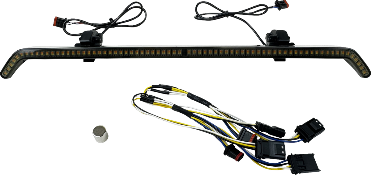 Fairing Vent - Turn Signals - Black - Smoke Lens