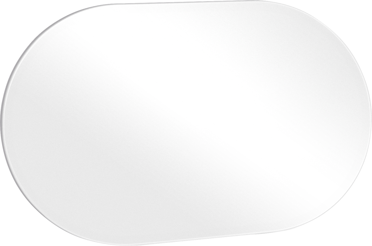 Replacement Polycarbonate Window - Oval - Clear