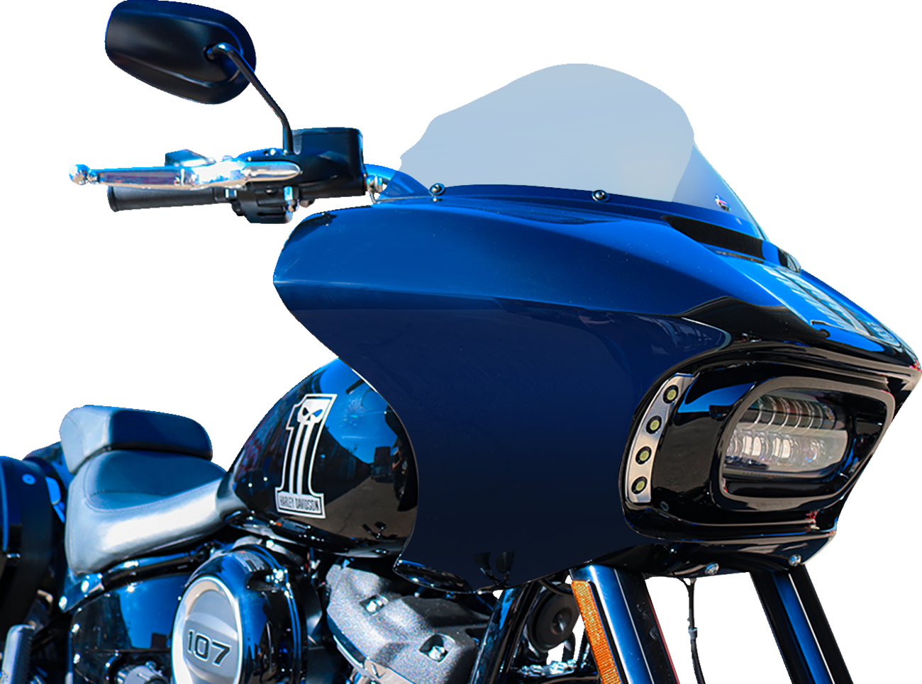 Sharknado® Fairing - 9" Windshield - Harley-Davidson