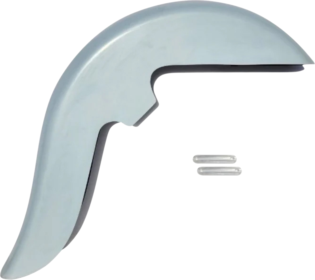 El Rey Front Fender - 26" Wheel - With Satin Spacers - HD Softail