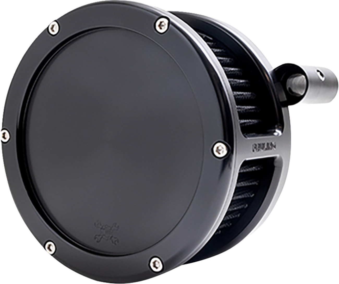 BA Air Cleaner Kit - Black With Black Filter - Twin Cam