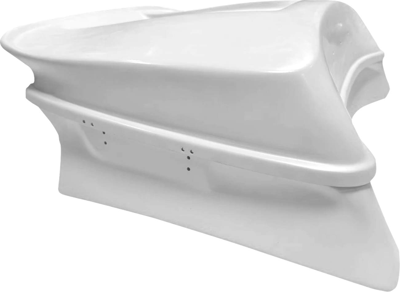Wail Tail Tour Pack - Light Gray - Tri Glide
