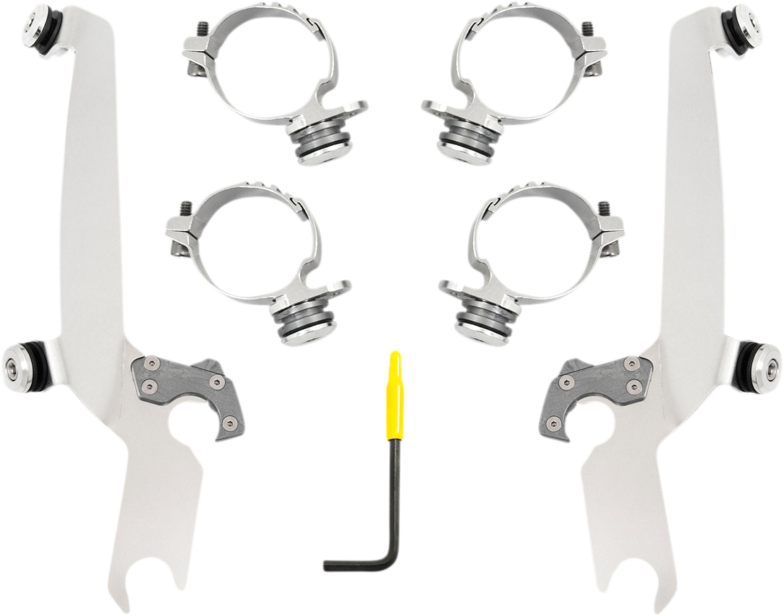 Sportshield Trigger Lock Complete Mount Kit - Polished - XL