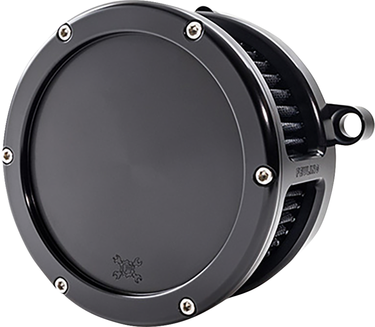 BA Air Cleaner Kit - Black With Black Filter - M8
