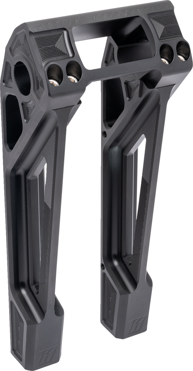 Fastback Risers - 10" - Black