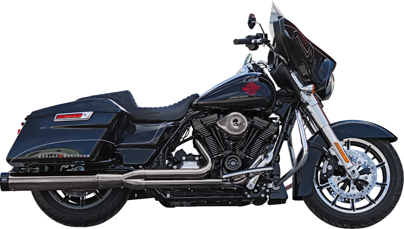 2-Into-1 Lava Chrome Sidewinder® Exhaust System - Race Only