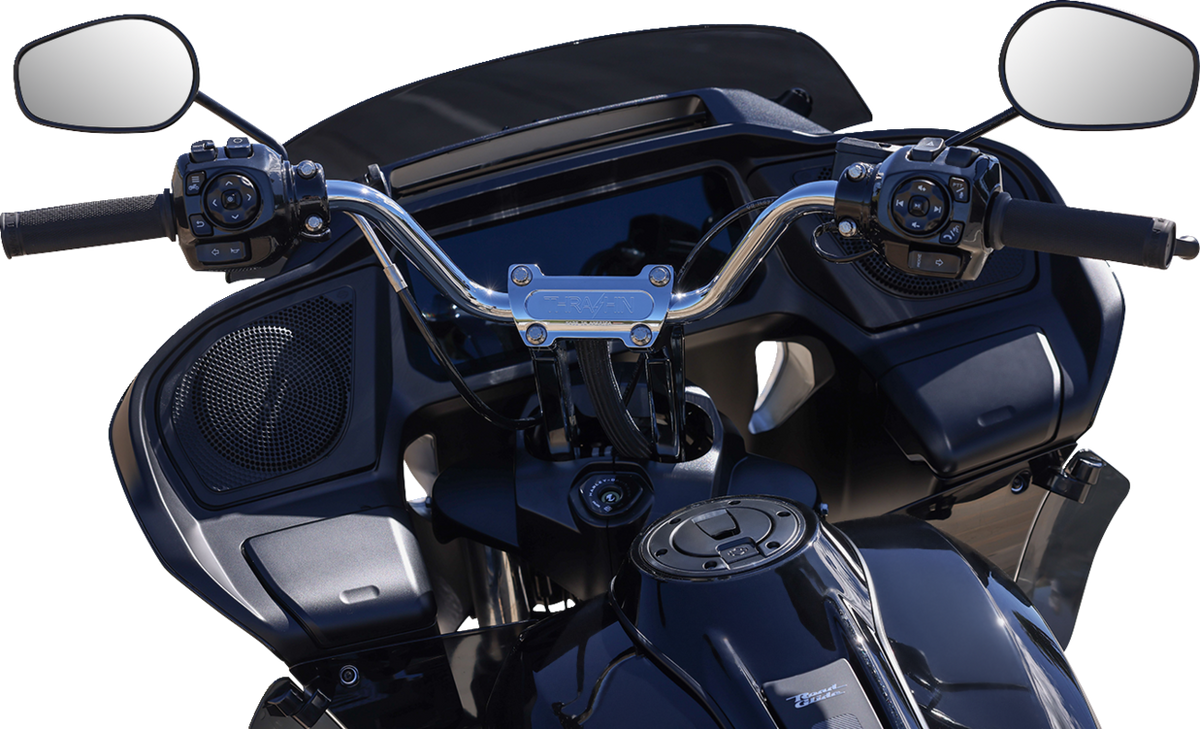 1" Handlebar - High Bend - Chrome