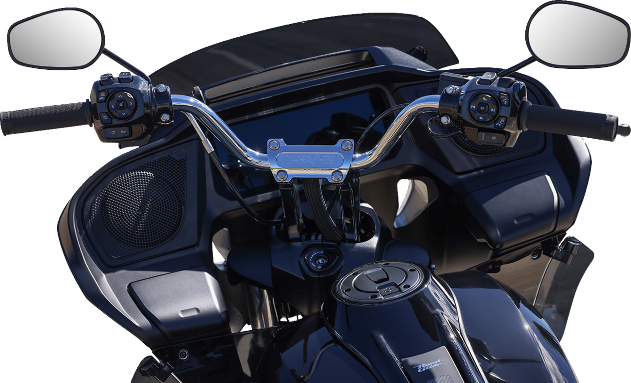 1" Handlebar - High Bend - Chrome