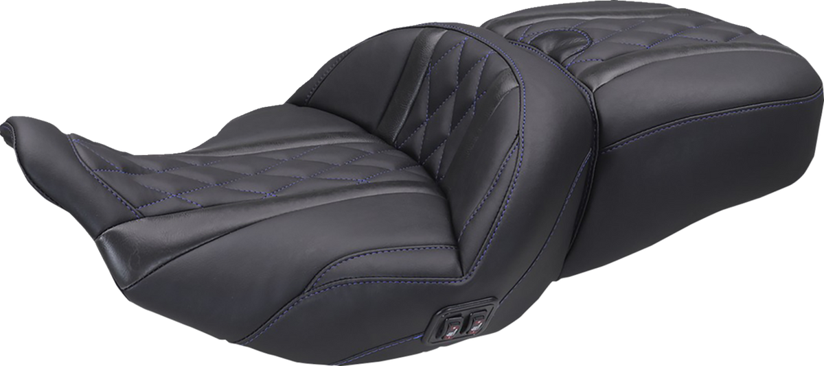 Heated Super Touring One Piece 2-Up Seat
