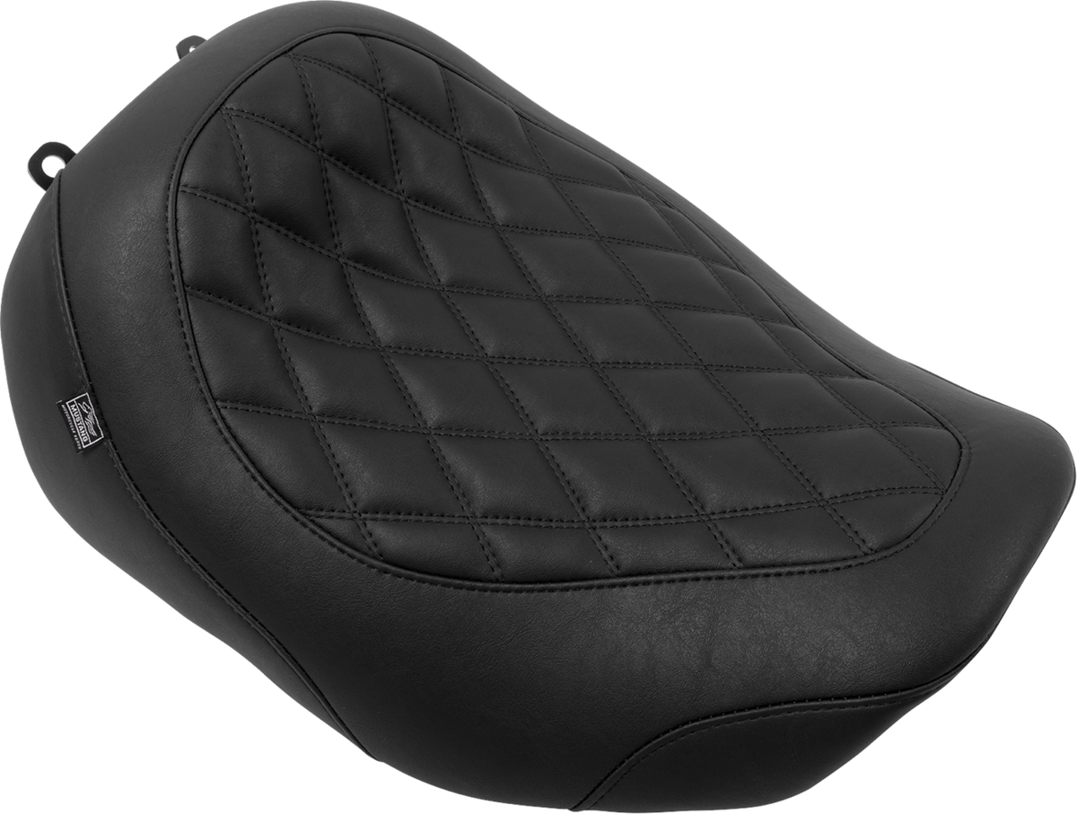 Wide Tripper™ Seat - Solo - Black Stitching - FLT/FLH '23-'25