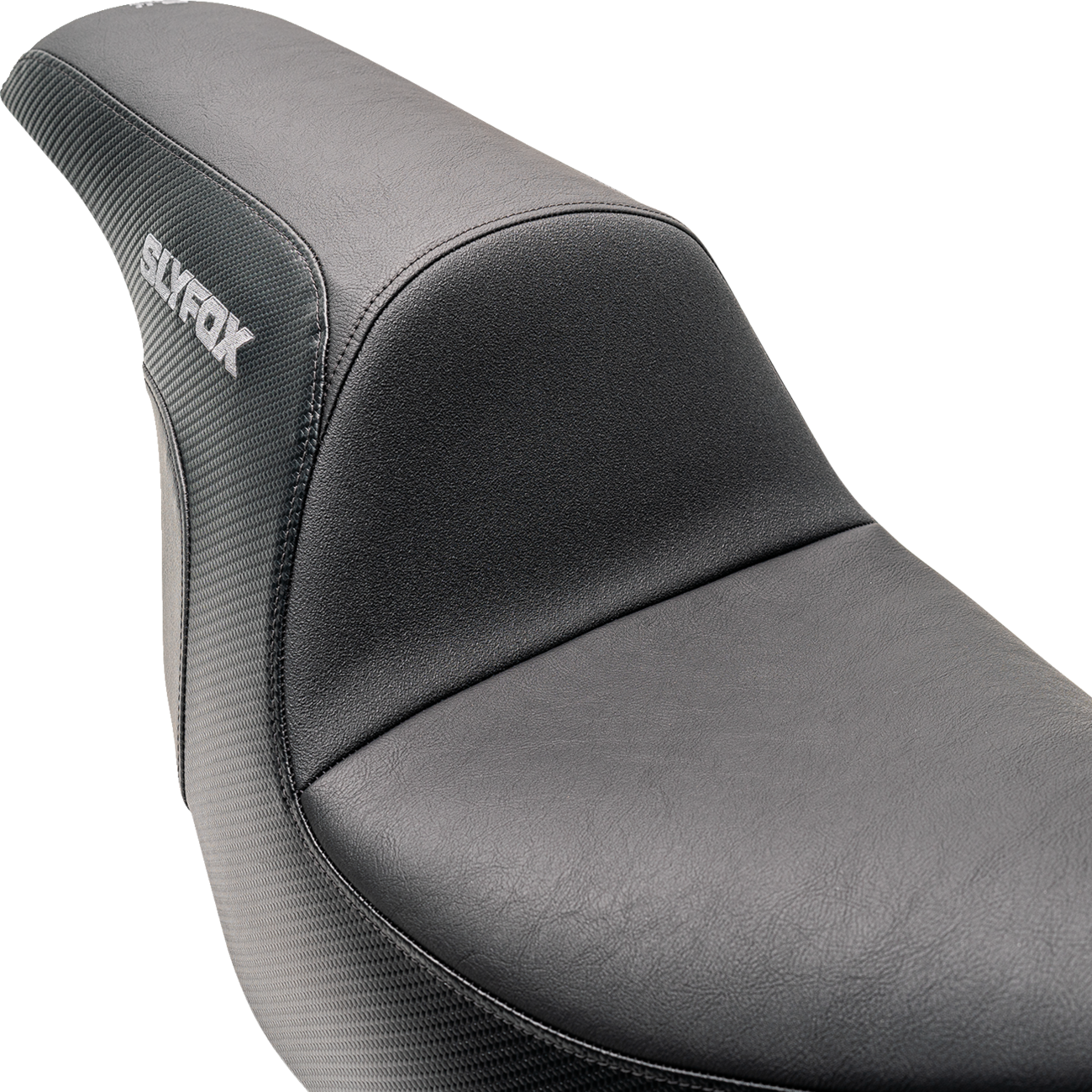 Lowrider Drifter Seat - Gray Logo - Smooth Vinyl - Carbon Fiber - FXLR/FLSB '18-'24