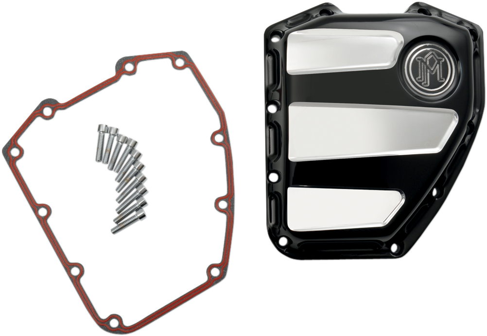 Cam Cover - Scalloped - Platinum Cut - Twin Cam