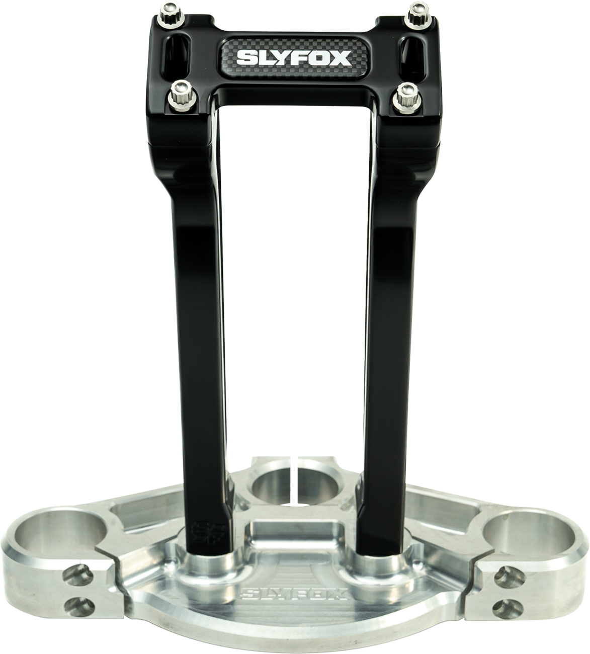 Handlebar Riser Kit - Pullback - 1" Clamping - 10" Rise - Black