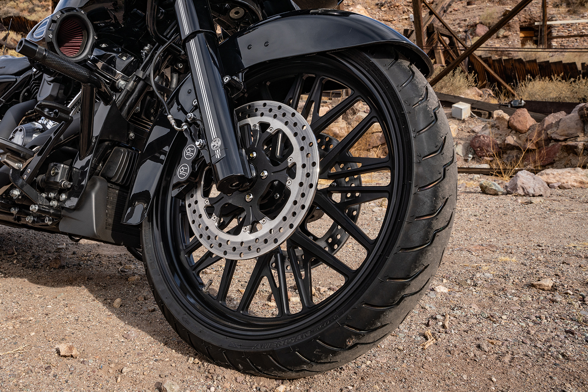 Wheel - Nivis - Front - Dual Disc/With ABS - Black Ops - 21x3.5