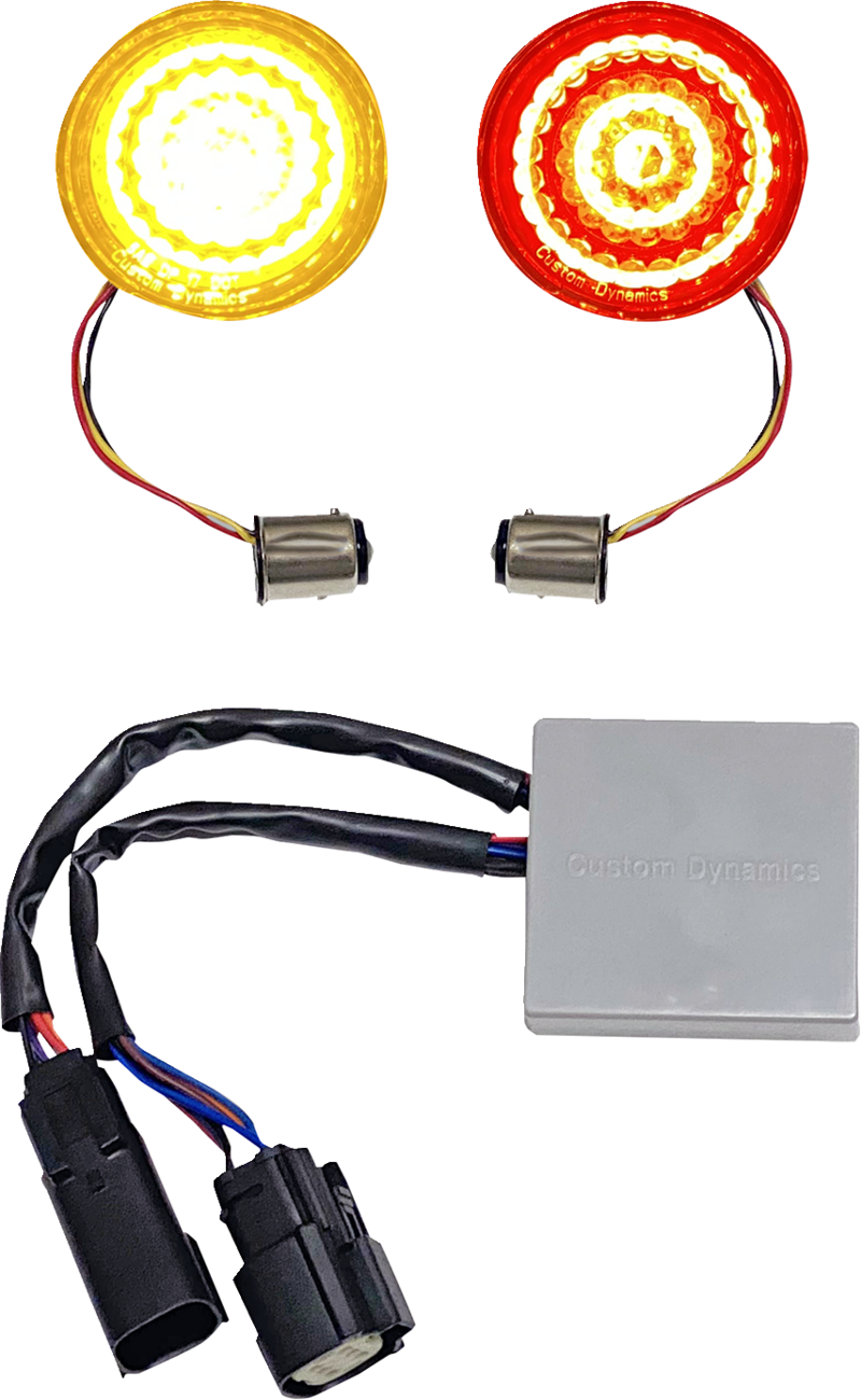 Turn Signal Inserts - Amber/Red - Harley-Davidson®