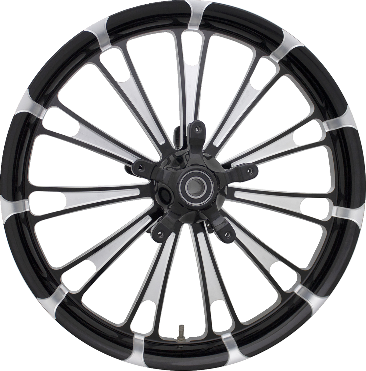 Wheel - Fuel - Front - Dual Disc/With ABS - Black Cut - 19x3 - FL
