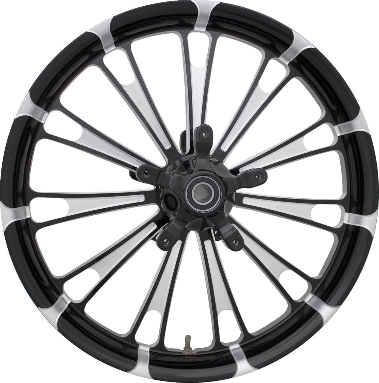 Wheel - Fuel - Front - Dual Disc/With ABS - Black Cut - 19x3 - FL