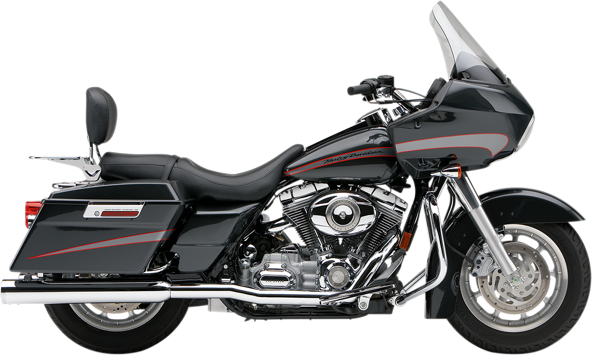 True Dual Headpipes - Chrome - '95-'06 FL