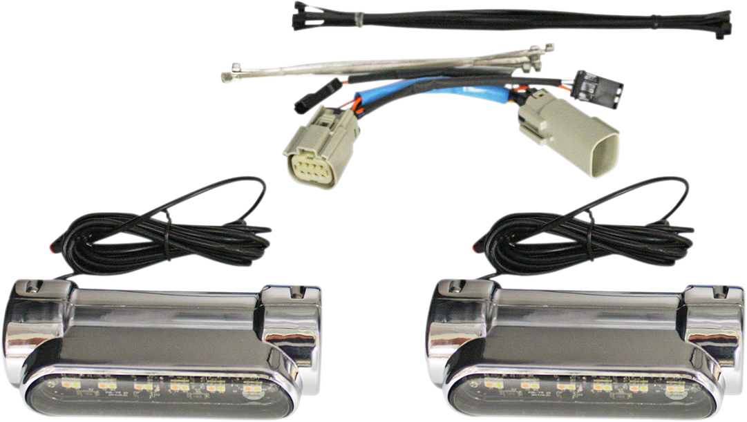 Engine Guard Light - Chrome - Trike