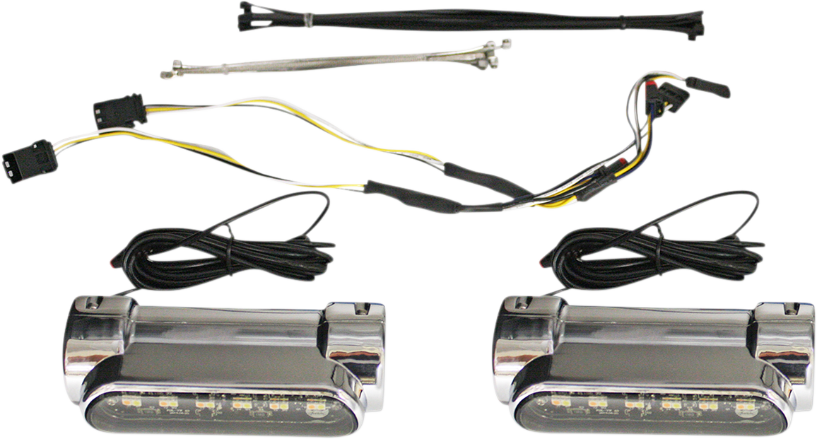 Engine Guard Light - Chrome - FLH
