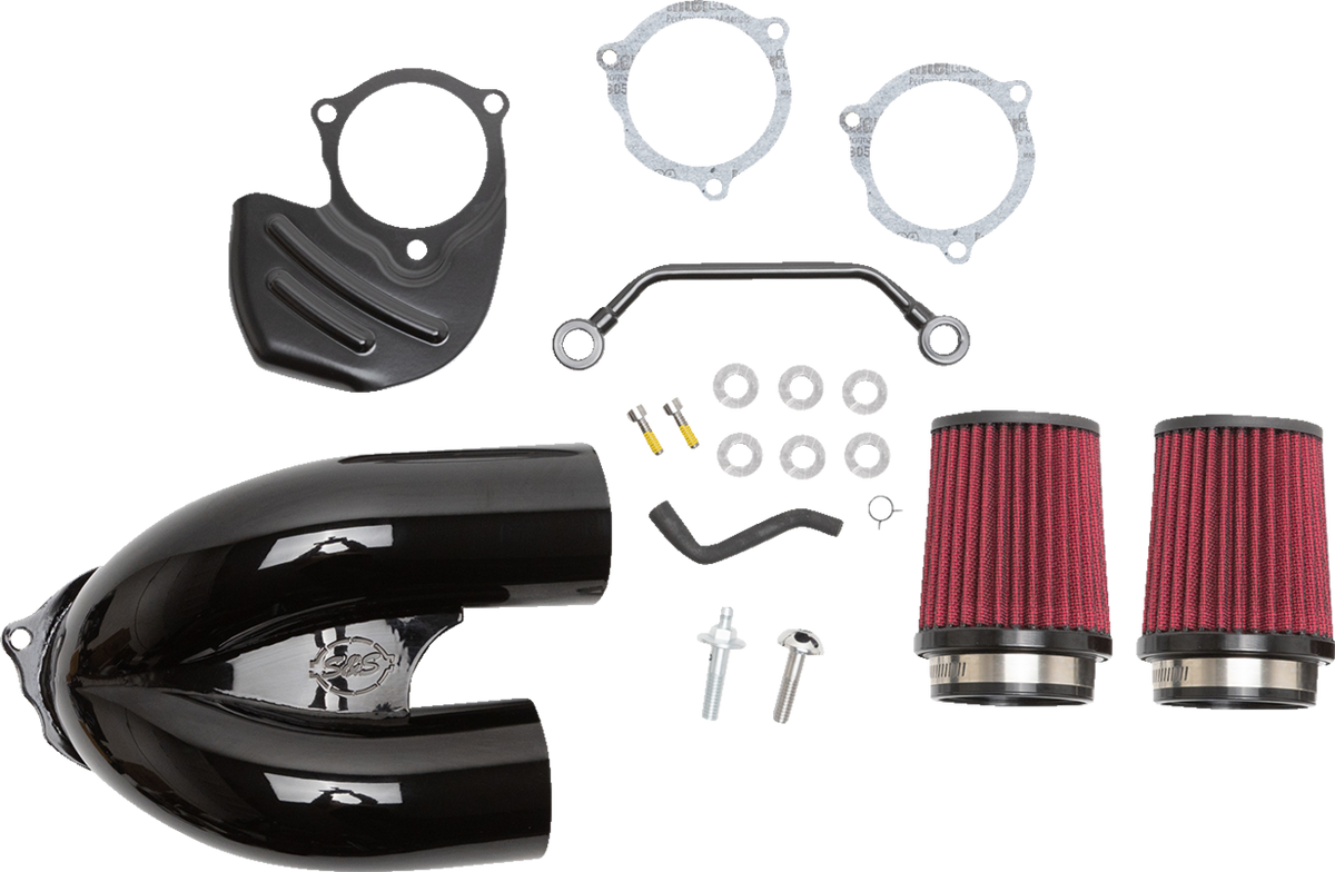 Tuned Induction Air Cleaner Kit - Gloss Black