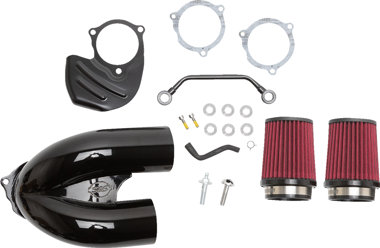 Tuned Induction Air Cleaner Kit - Gloss Black