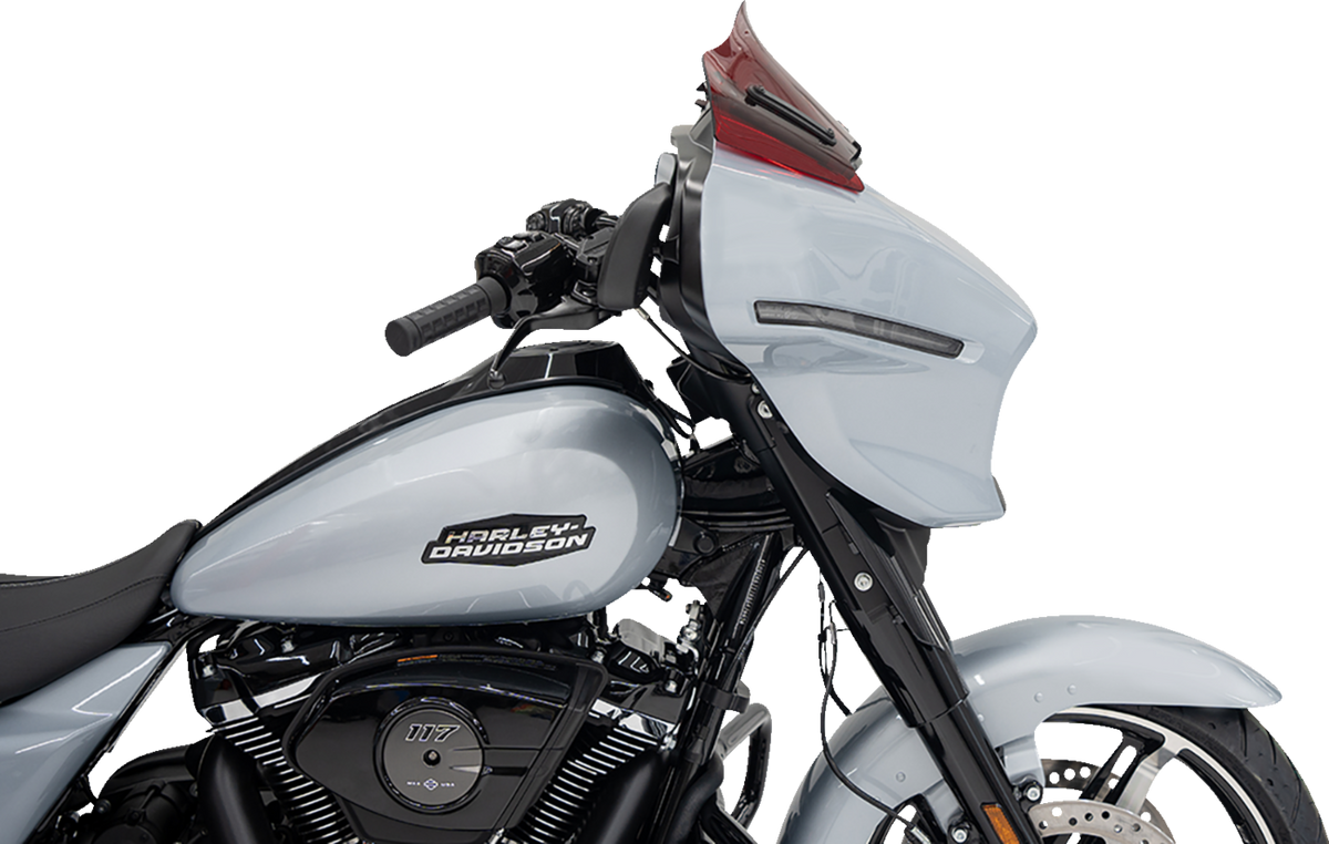 Kolor Flare® Windshield - 8" - Red - '23-'25 FLHX