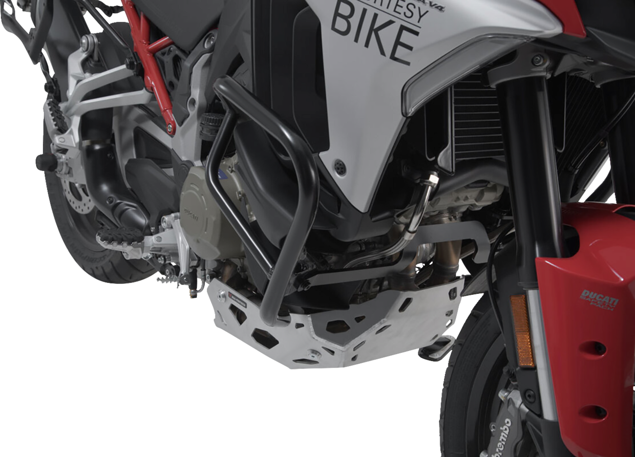 Crash Bar - Left/Right - Black - Ducati - Multistrada V4