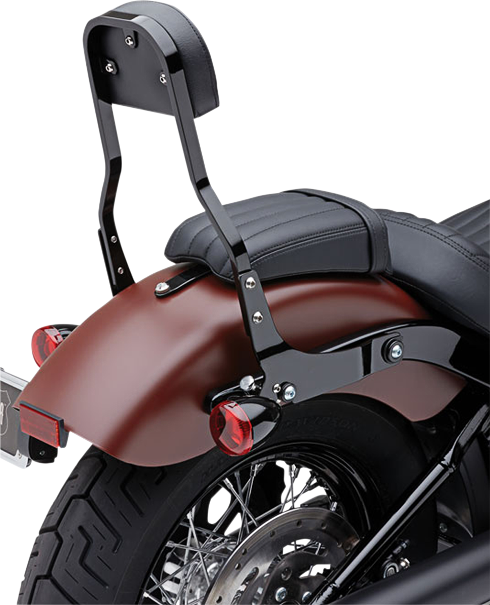 Backrest Kit - 14" - Black - Dyna