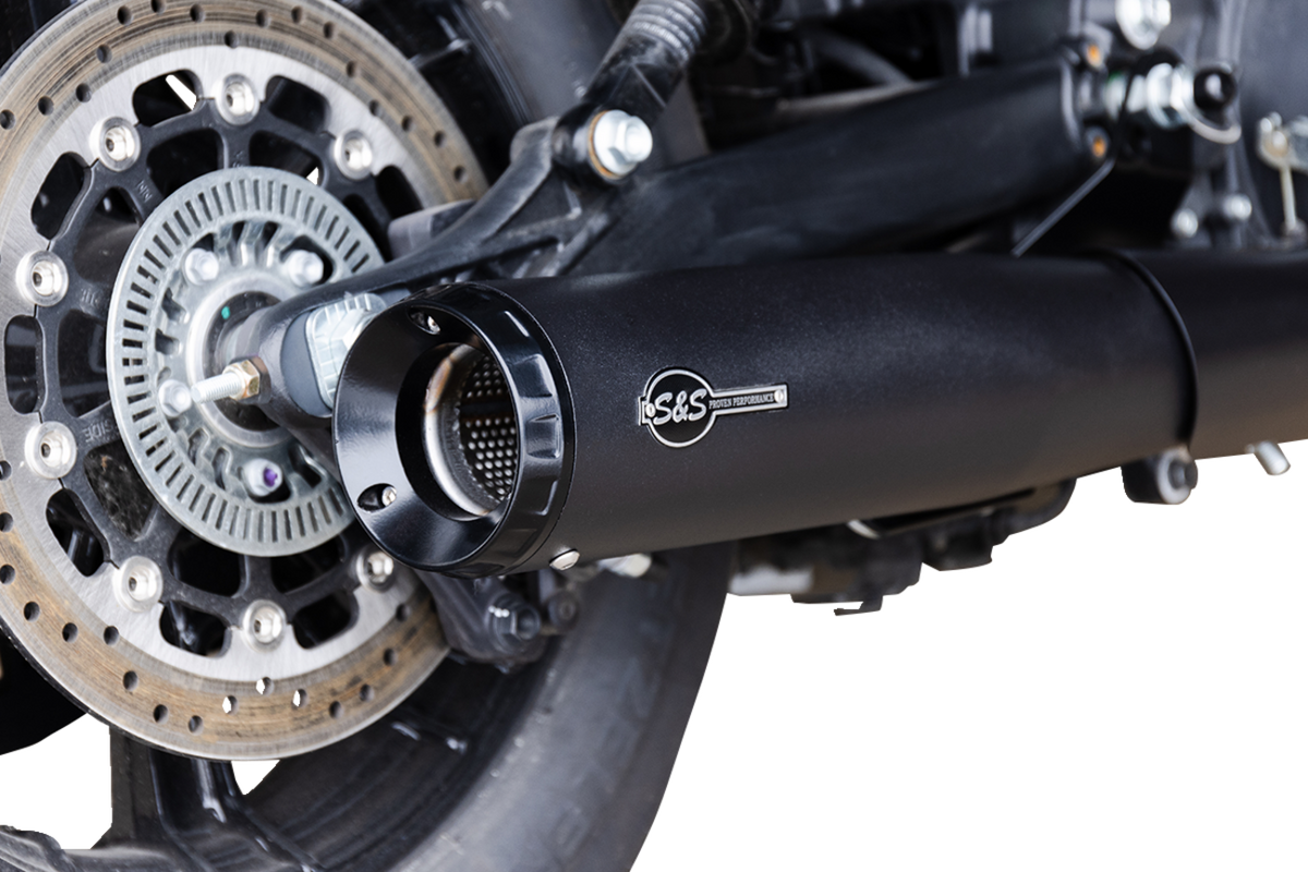 2-Into-1 Grand National Exhaust System - Black - 50-State