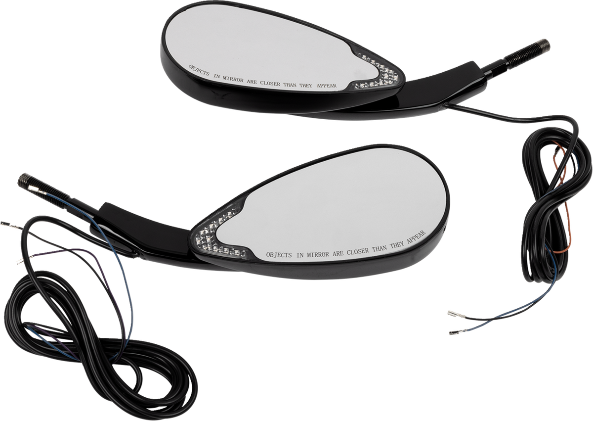 LED Mirrors With Run/Turn Signal