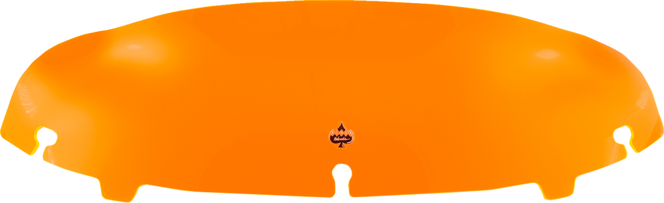 Ice Flare® Windshield - 4" - Orange Ice - '14-'25 FLHT/FLHX
