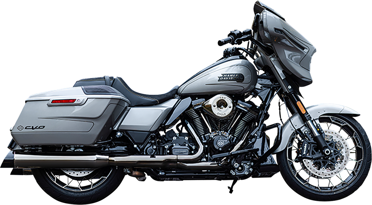 4-1/2" MK45 Performance Slip-On Mufflers - Lava Chrome - 50-State