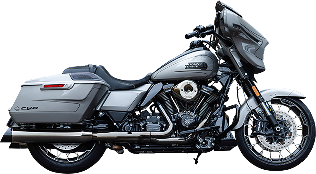 4-1/2" MK45 Performance Slip-On Mufflers - Lava Chrome - 50-State