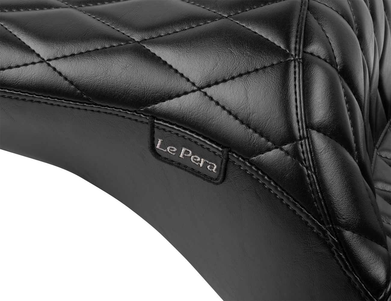 Maverick Seat - Without Backrest - Diamond Stitch - Black - FLH/FLT '23-'25