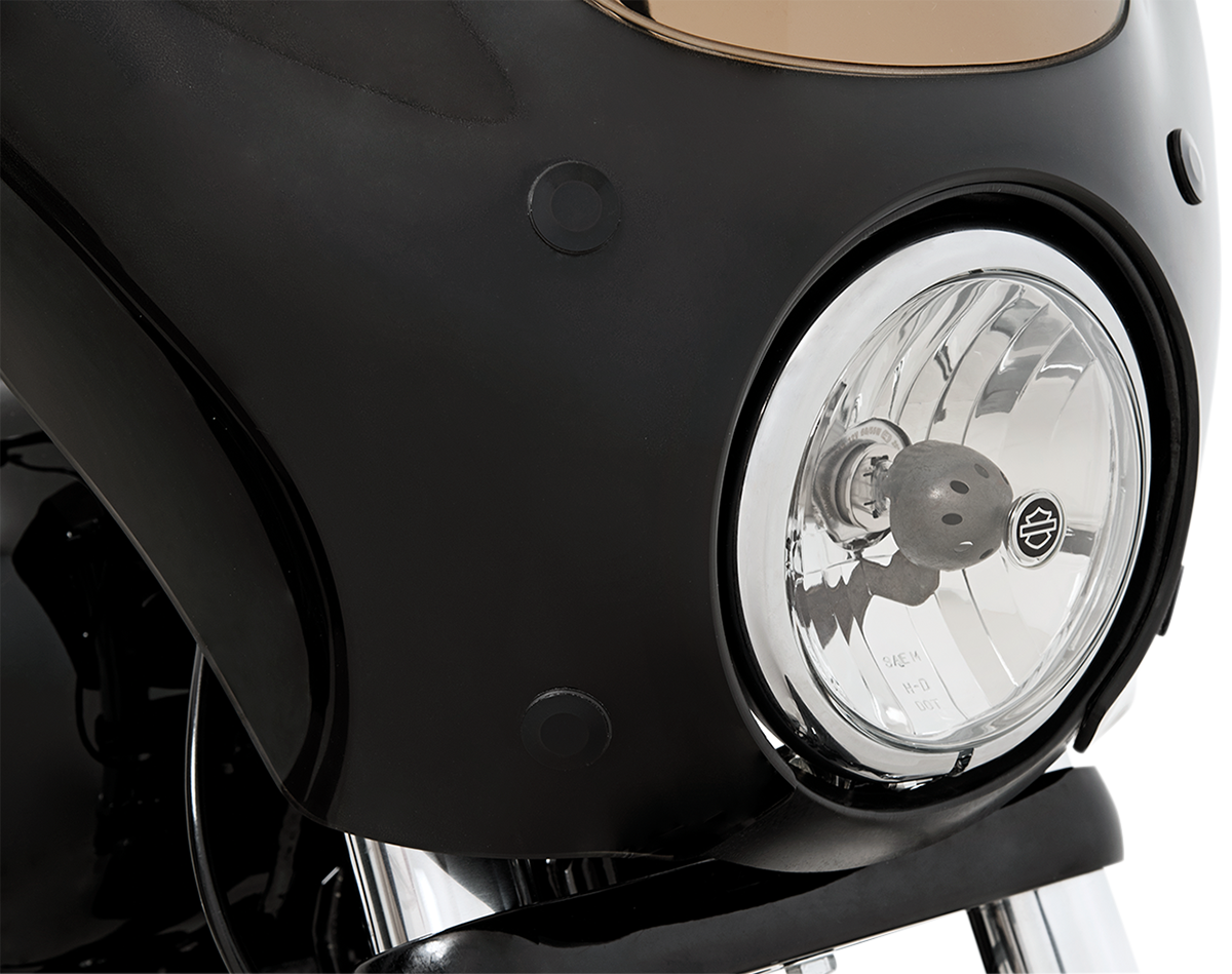 Headlight Mount Extension Block - Black