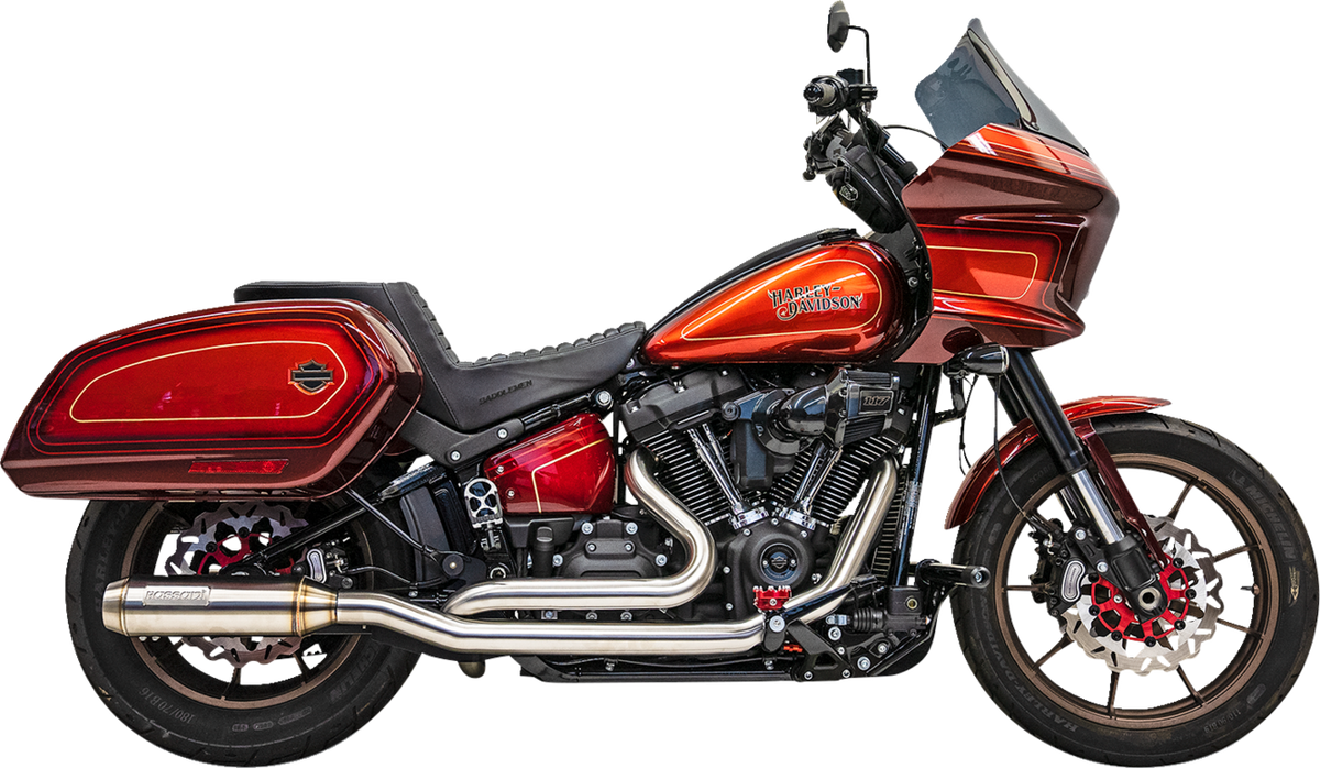 True Dual Performance Exhaust System With 4" Muffler - Stainless Steel