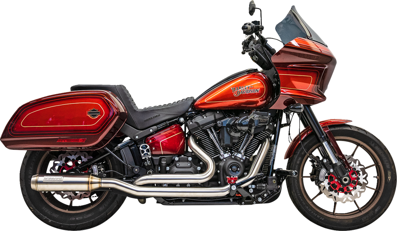True Dual Performance Exhaust System With 4" Muffler - Stainless Steel