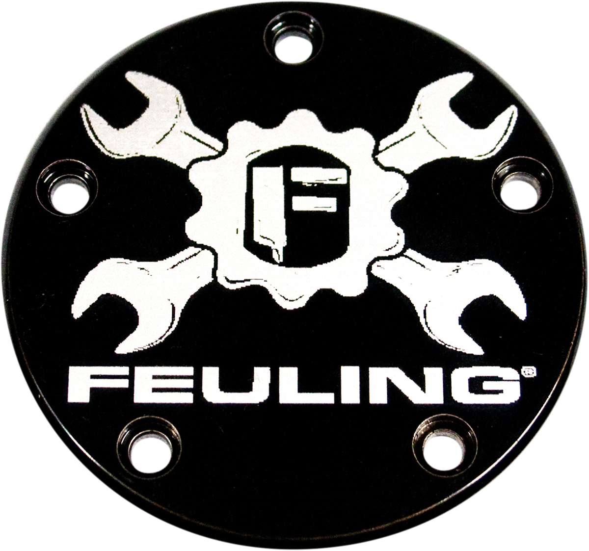 Point Cover - 5 Hole - Black - Twin Cam