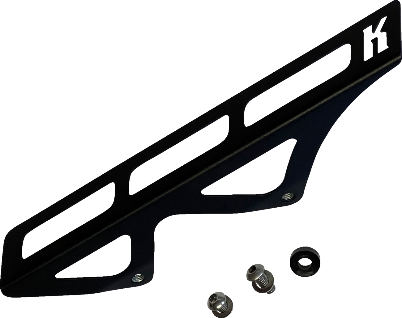 Upper Belt Guard - Black - Softail
