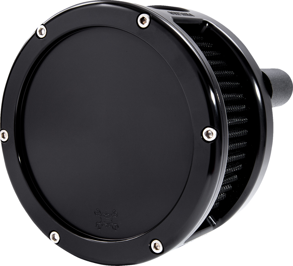 BA Series Air Cleaner Kit - Black Anodized - Black Filter