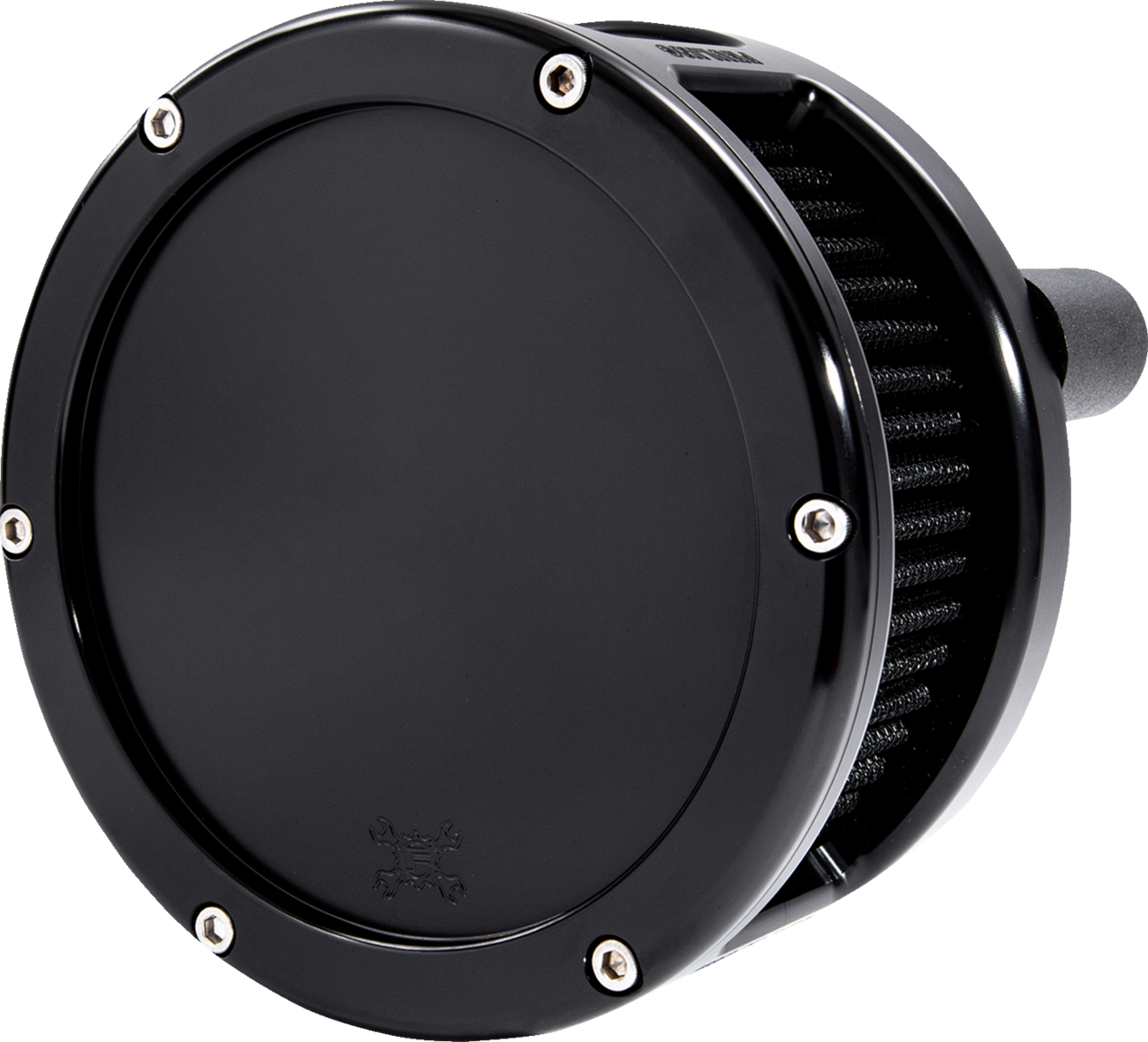 BA Series Air Cleaner Kit - Black Anodized - Black Filter