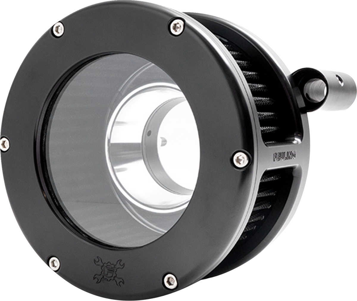 BA Air Cleaner Kit - Black/Clear With Black Filter - '08-'16 Touring TBW