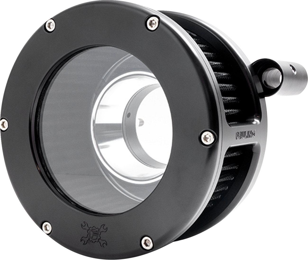 BA Air Cleaner Kit - Black/Clear With Black Filter - '08-'16 Touring TBW