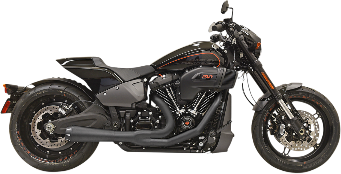2-Into-1 Road Rage Exhaust System - Black