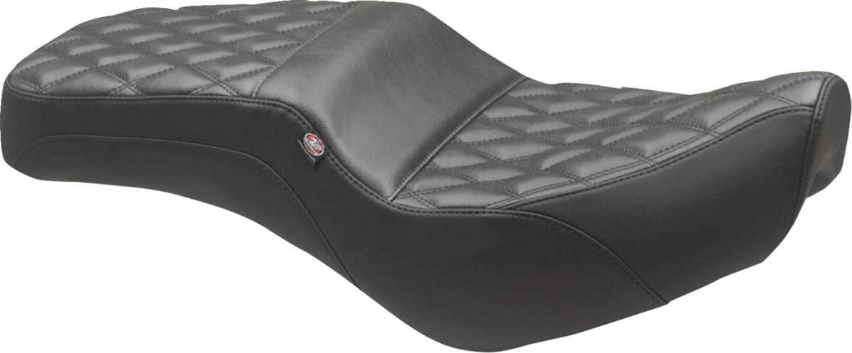 Squareback Seat - Black - Double Diamond - Rebel 300/500 '17-'23